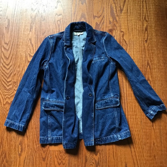 MADEWELL DENIM BLAZER